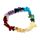Mineralien Schmuck Chakra Edelstein-Armband