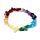 Mineralien Schmuck Chakra Edelstein-Armband