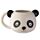 Adoramals Wild Wildtiere Pandakopf Keramikbecher