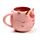 Enchanted Rainbows Unicorn Einhorn Kopf Keramikbecher - Pink