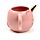 Enchanted Rainbows Unicorn Einhorn Kopf Keramikbecher - Pink