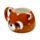 Adoramals Wild Wildtiere Roter Panda Katzenbär Kopf Keramikbecher