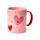 Amore Hearts Liebe Herzen Porzellanbecher