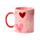 Amore Hearts Liebe Herzen Porzellanbecher