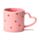 Amore Herzen Porzellanbecher mit Griff in Herzform