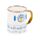 Böser Blick Tasse aus Porzellan 