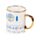 Böser Blick Tasse aus Porzellan 