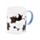 Lucky the Black Cat Katze Porzellanbecher