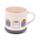 Pusheen the Cat Katze Sushi Lover Porzellanbecher & Untersetzer Set