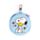 Peanuts Snoopy & Woodstock Rundes 5-teiliges Maniküre-Etui