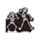Halloween Skelett Packung mit 12 3-lagigen Papierservietten