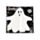 Halloween Geist Packung mit 12 3-lagigen Papierservietten