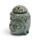 Brucheffekt Thai Buddha Kopf Duftlampe aus Keramik