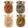 Blatt Design Crackle Glasur Duftlampe aus Keramik