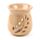 Blatt Design Crackle Glasur Duftlampe aus Keramik
