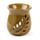 Blatt Design Crackle Glasur Duftlampe aus Keramik