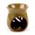 Blatt Design Crackle Glasur Duftlampe aus Keramik