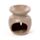 Eden Burner kleine Duftlampe mit Steineffekt und Blumen Cutout