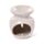 Eden Burner kleine Duftlampe mit Steineffekt und Blumen Cutout