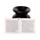Eden Burner kleine Duftlampe mit Steineffekt und Blumen Cutout