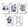 Nectar Meadows Biene Standard-Spielkartendeck