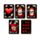 Skulls and Roses Totenkopf Standard-Spielkartendeck