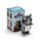 Adoramals Axolotl, Faultier, Wasserschwein & Katze selbstklebender 3D-PVC- Handy-Minifigur
