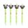 Shaun the Sheep Radierbare Stifte mit niedlichem kawaii Shaun das Schaf Topper, 4er-Set 