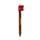 Inkredible Minecraft Werkzeuge Radierbarer Kugelschreiber mit Silikon-Topper 