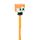 Minecraft Chibi Radierbarer Kugelschreiber mit Minecraft-Silikon-Topper 4er-Set