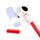 Inkredible Peanuts Snoopy Radierbarer Kugelschreiber mit Snoopy-Topper