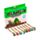 Minecraft Tools Werkzeug Radierbarer Kugelschreiber mit Silikon-Topper 8er-Set