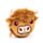 Highland Coo Kuh Portemonnaie