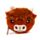 Highland Coo Kuh Portemonnaie