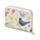 Jan Pashley Wings & Wildflowers Vögel & Wildblumen Portemonnaie mit Reißverschluss