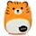 Adoramals Tiger Plüsch Rucksack