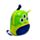 Space Cadets Weltraum Alien Plüsch Rucksack