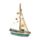 Strand-Souvenir - Segelschiff mit Muscheln