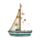 Strand-Souvenir - Segelschiff mit Muscheln