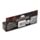 Schwarze Totenkopf Würfel - 5er Pack