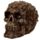Muttern und Schrauben Totenkopf Deko