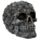 Muttern und Schrauben Totenkopf Deko