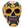 Day of the Dead Tag der Toten Totenkopf mit Blumenmotiv