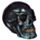Kleiner schillernder Totenkopf