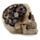 Steam Punk Totenkopf mit Rädchen und Zahnrädern