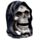 Sensenmann Totenkopf Ornament