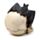 Gruseliger Totenkopf mit Fledermaus Ornament