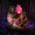 Elements Babydrache LED Kristalltotenkopf