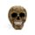 Totenkopf mit Krokodilhaut-Effekt