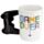 GAME OVER Gamecontroller geformter Henkel Tasse
